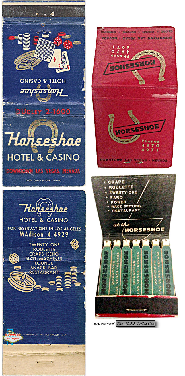 Horseshoe Club Matchcvover